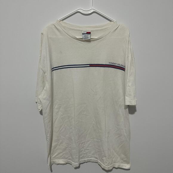 Vintage 1990s Tommy Hilfiger T-Shirt - XL - Picture 1 of 6